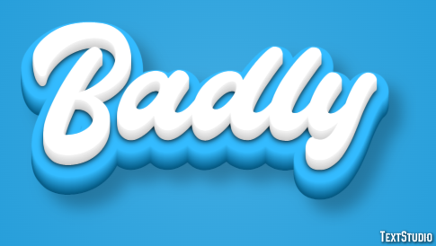 Badly Metin Efekti
