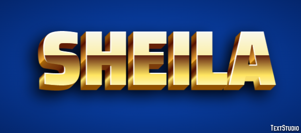 Sheila Text Effect