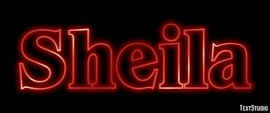 Sheila Text Effect