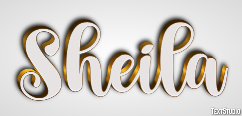 Sheila Text Effect