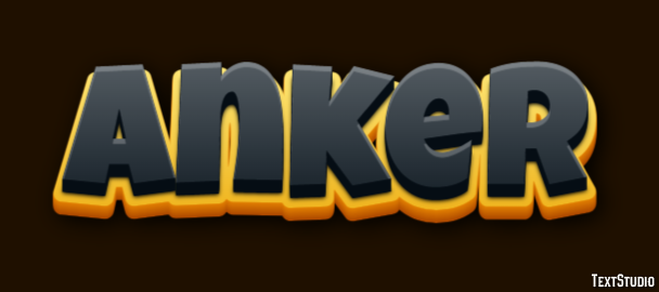 Anker Text Effect