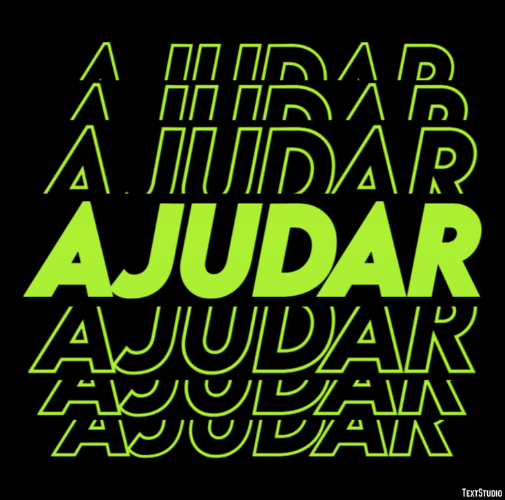 Ajudar Efeito do texto