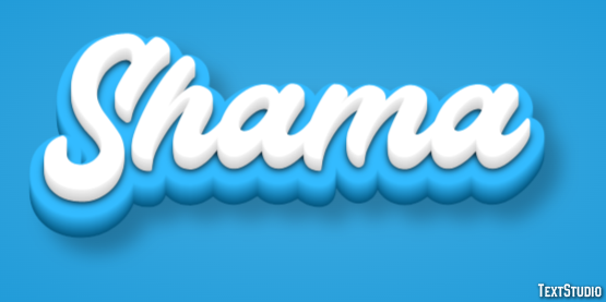 Shama Efekt tekstowy