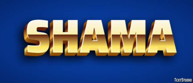 Shama Efekt tekstowy