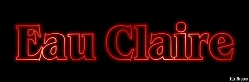 Eau Claire Efekt tekstowy