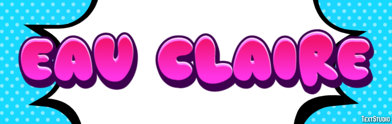 Eau Claire Efekt tekstowy