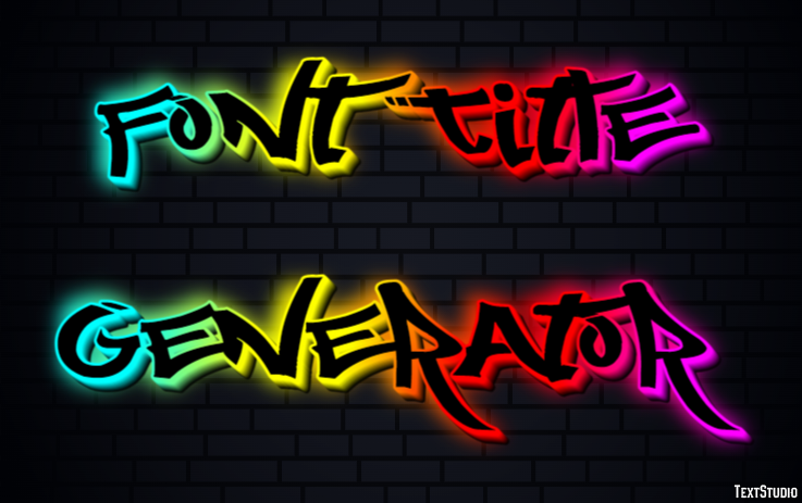 Font Title Generator Effetto testo