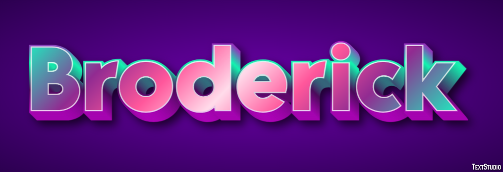 Broderick Effet de Texte