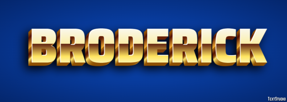 Broderick Effet de Texte