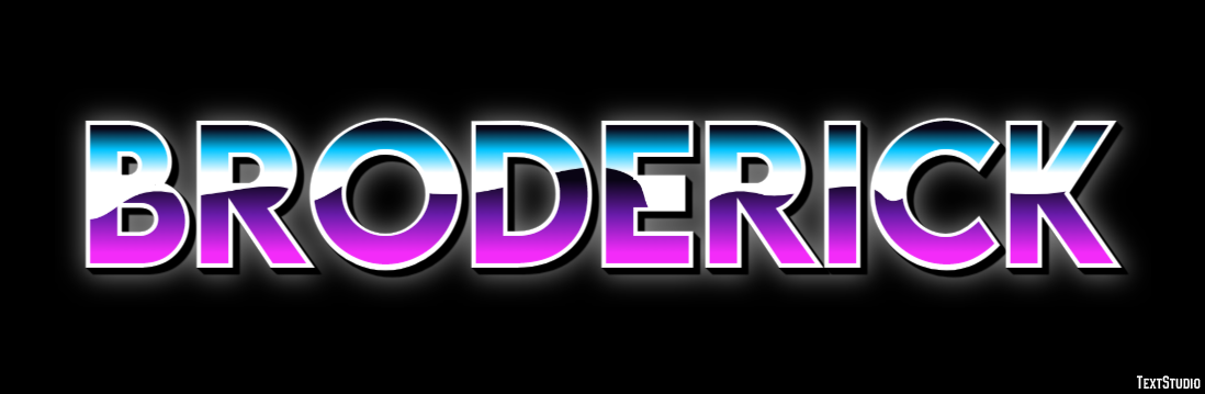 Broderick Texteffekt
