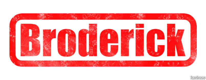 Broderick Effetto testo