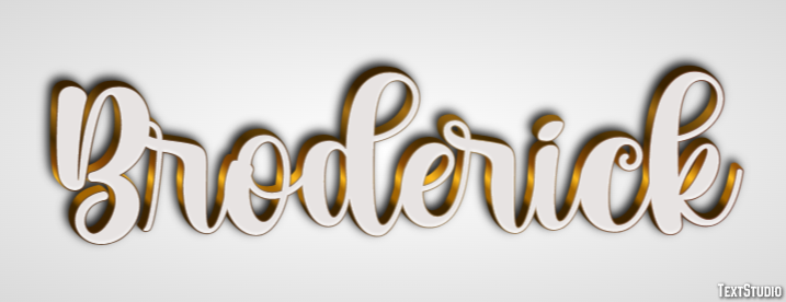 Broderick Effet de Texte