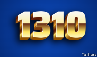 1310 Efekt tekstowy