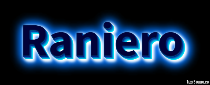 Raniero Efecto de Texto