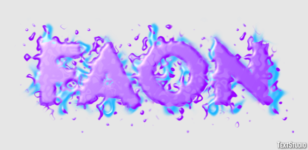 Faon Effet de texte