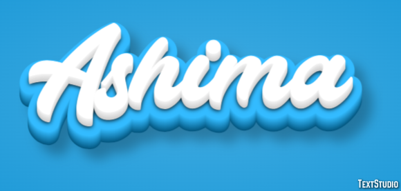 Ashima Text Effect