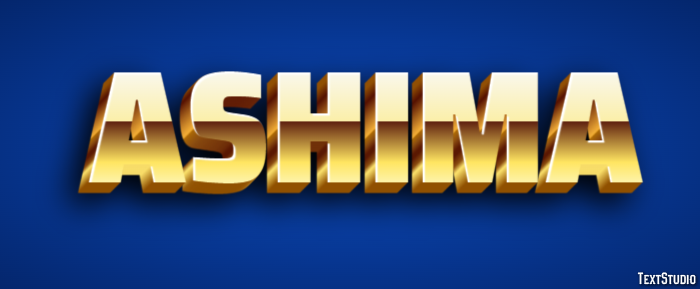 Ashima Text Effect