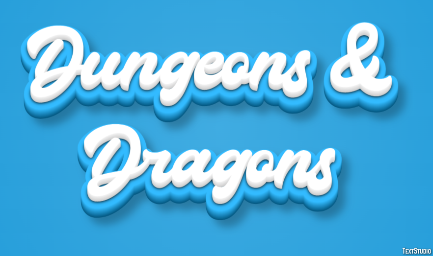 Dungeons & Dragons Effetto testo