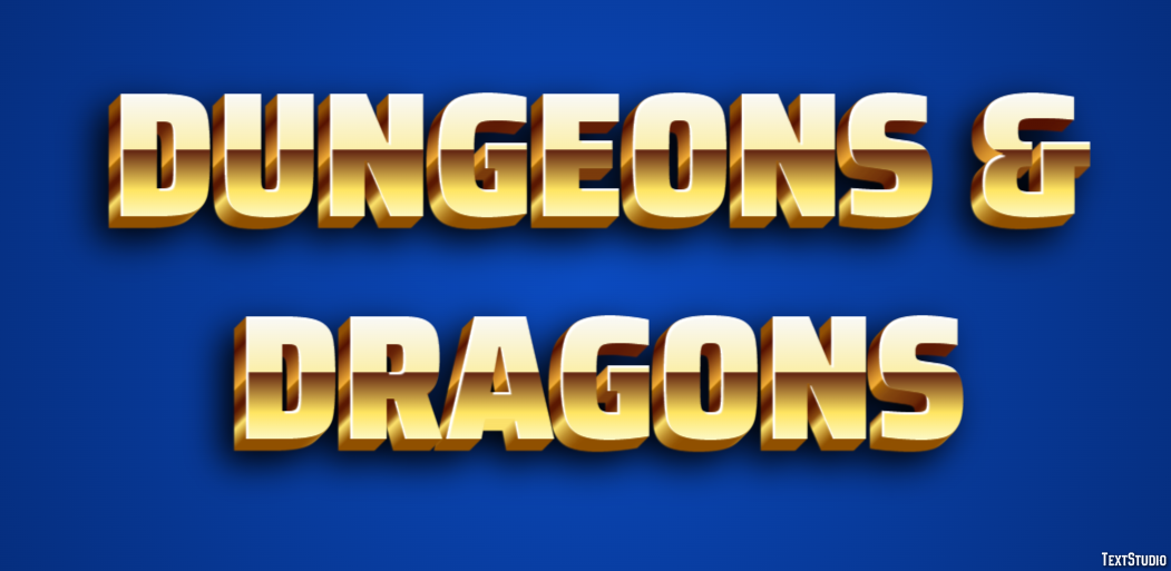 Dungeons & Dragons Effetto testo