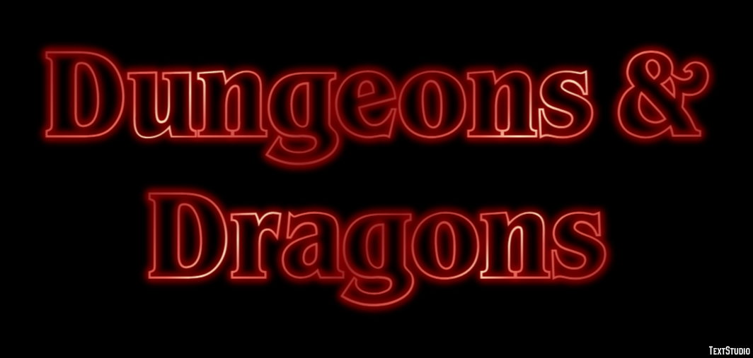 Dungeons & Dragons Effetto testo