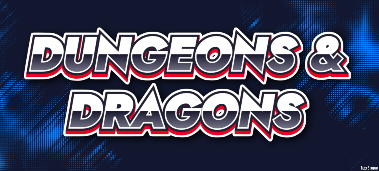 Dungeons & Dragons Effetto testo