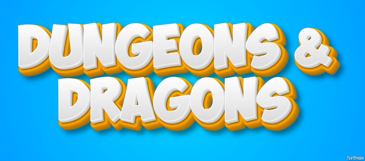 Dungeons & Dragons Effetto testo