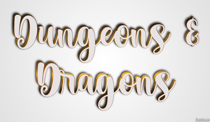 Dungeons & Dragons Effetto testo