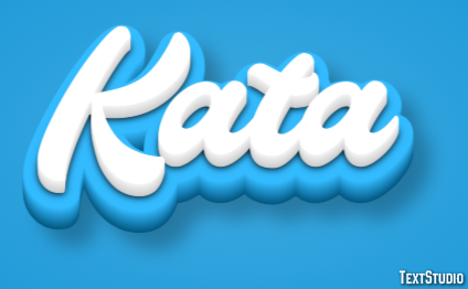 Kata Text effect