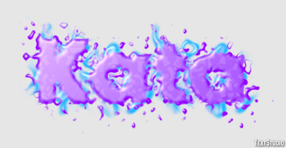 Kata Text effect