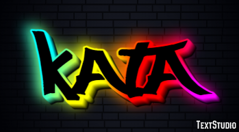 Kata Text effect