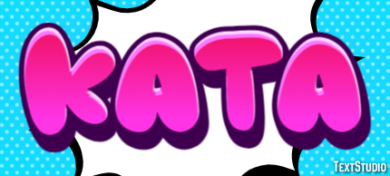 Kata Text effect