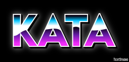 Kata Text effect