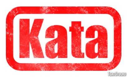 Kata Text effect