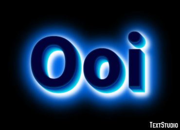 Ooi テキスト効果