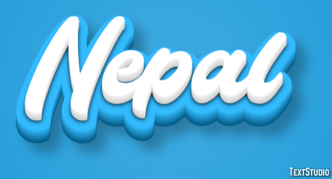 Nepal Text Effect