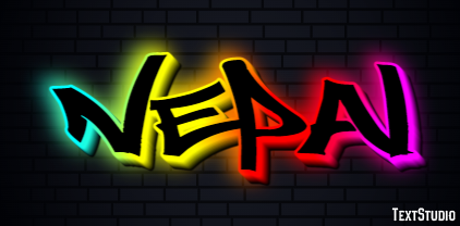 Nepal Effet de texte