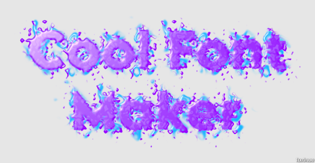 Cool Font Maker Эффект текста