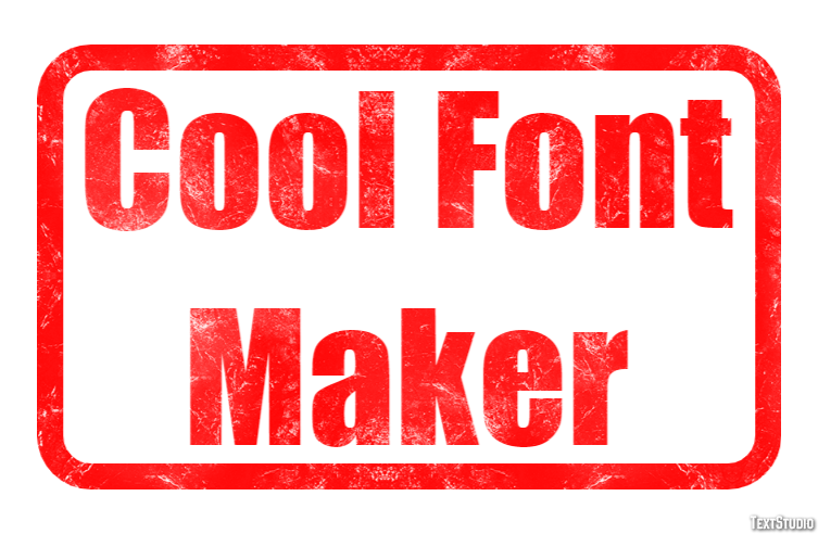 Cool Font Maker Эффект текста