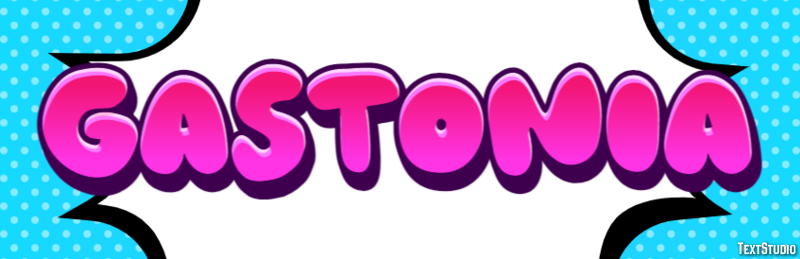 Gastonia Efekt tekstowy