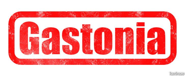 Gastonia Efekt tekstowy