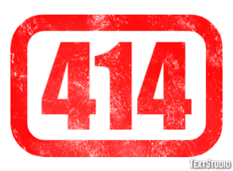 414 Text Effect