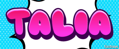 Talia Efecto de Texto