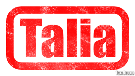 Talia Efecto de Texto