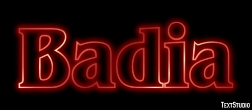 Badia Text Effect