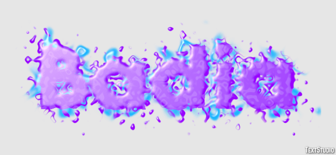 Badia Text Effect