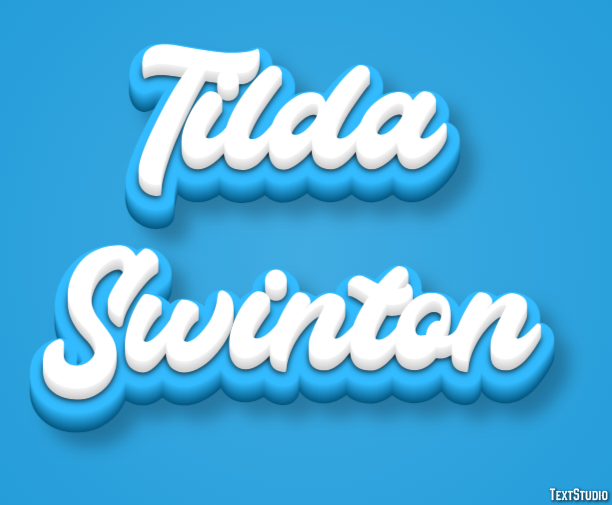 Tilda Swinton Efeito do texto