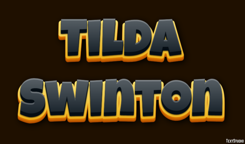 Tilda Swinton Efeito do texto