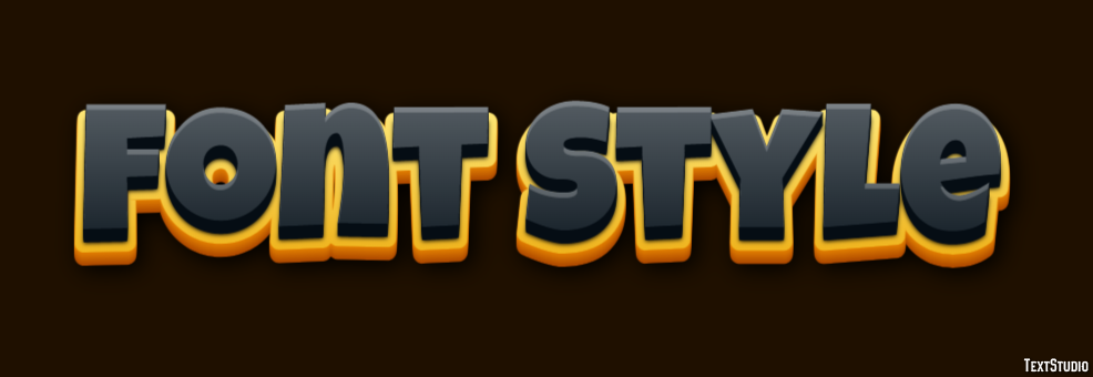 Font Style Text Effect