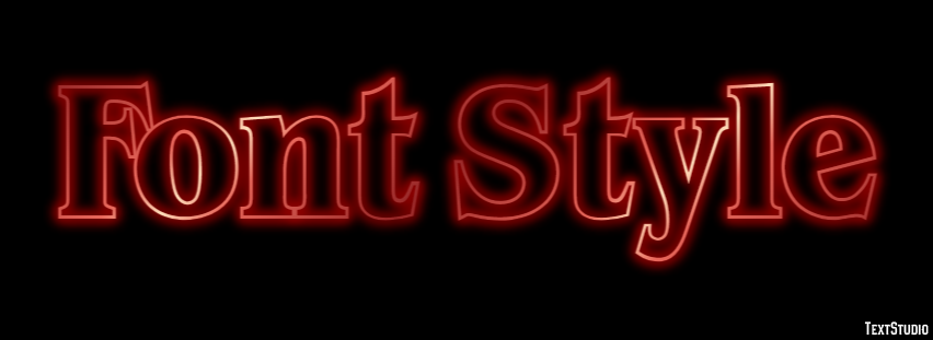 Font Style Metin Efekti
