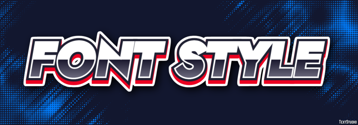 Font Style Metin Efekti